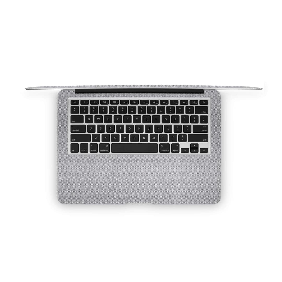 Macbook air 13'' (2010-2017) honeycomb silver skin | wrapitskin