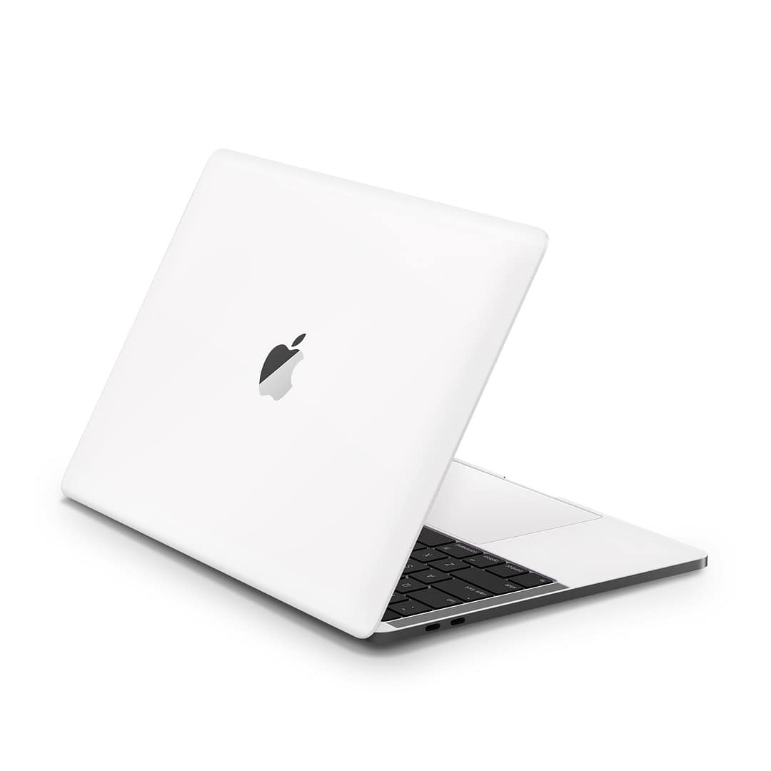 Macbook pro 13'' (touch bar,2018) matte white skin | wrapitskin