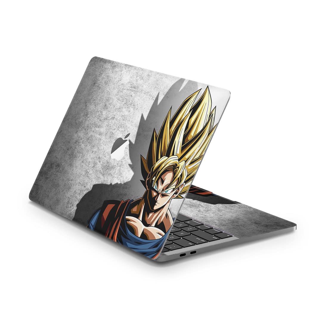 Macbook pro 13'' (2016-2018) dragon ball z warrior skin | wrapitskin