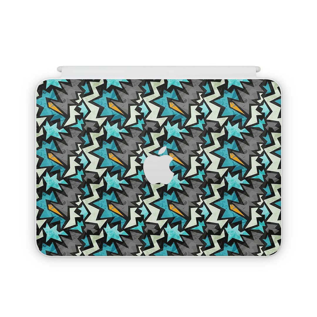 Magic keyboard ipad 10. 9'' gen 10 graffiti harmony skin | wrapitskin