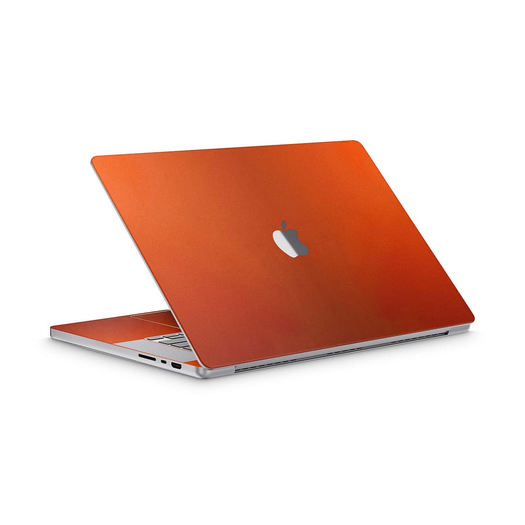 Macbook pro 16'' (m1,2021) glossy fiery orange skin | wrapitskin
