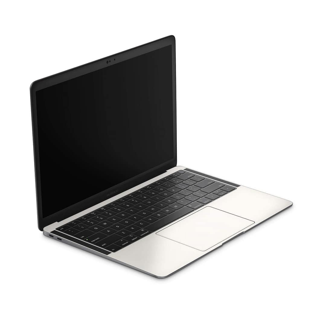 Macbook air 13'' (2018) pearl white skin | wrapitskin