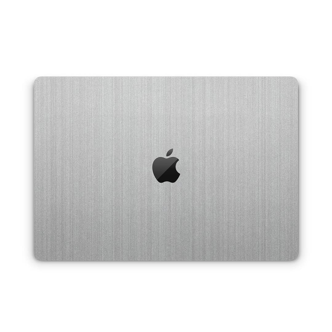 Macbook pro 16'' (m1,2021) brushed metal steel skin | wrapitskin