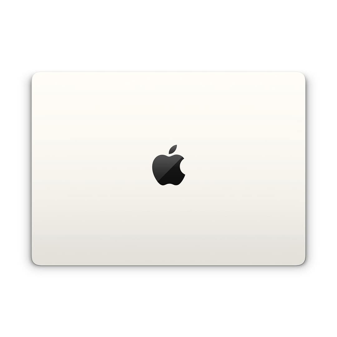Macbook pro 14'' (2021) pearl white skin | wrapitskin