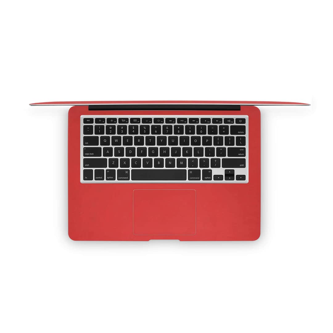 Macbook air 13'' (2010-2017) matte red skin | wrapitskin