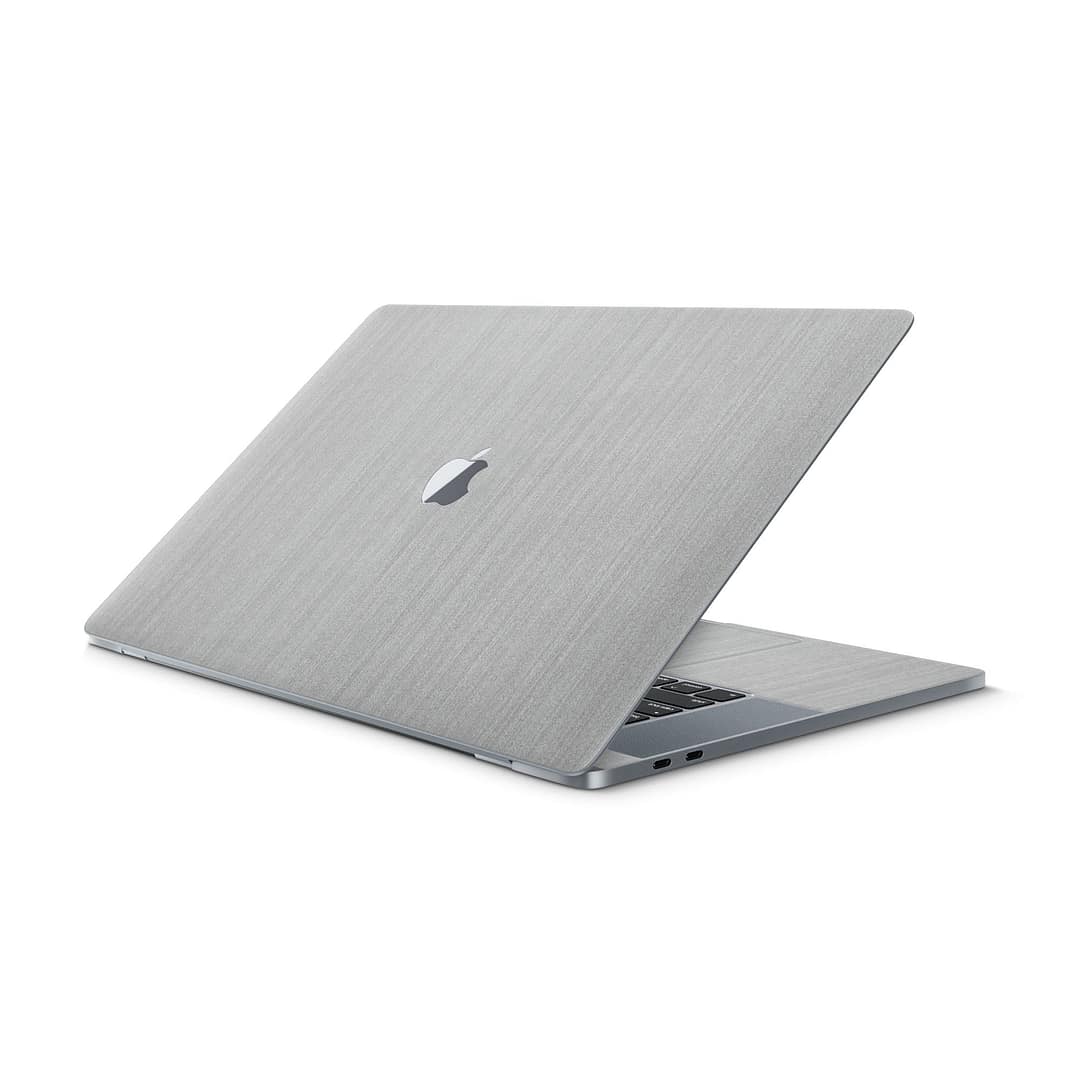 Macbook pro 16'' (touch bar,2019) brushed metal steel skin | wrapitskin