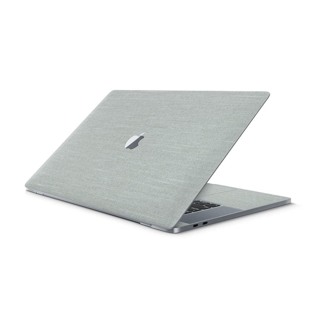 Macbook pro 16'' (touch bar,2019) linen cyan skin | wrapitskin