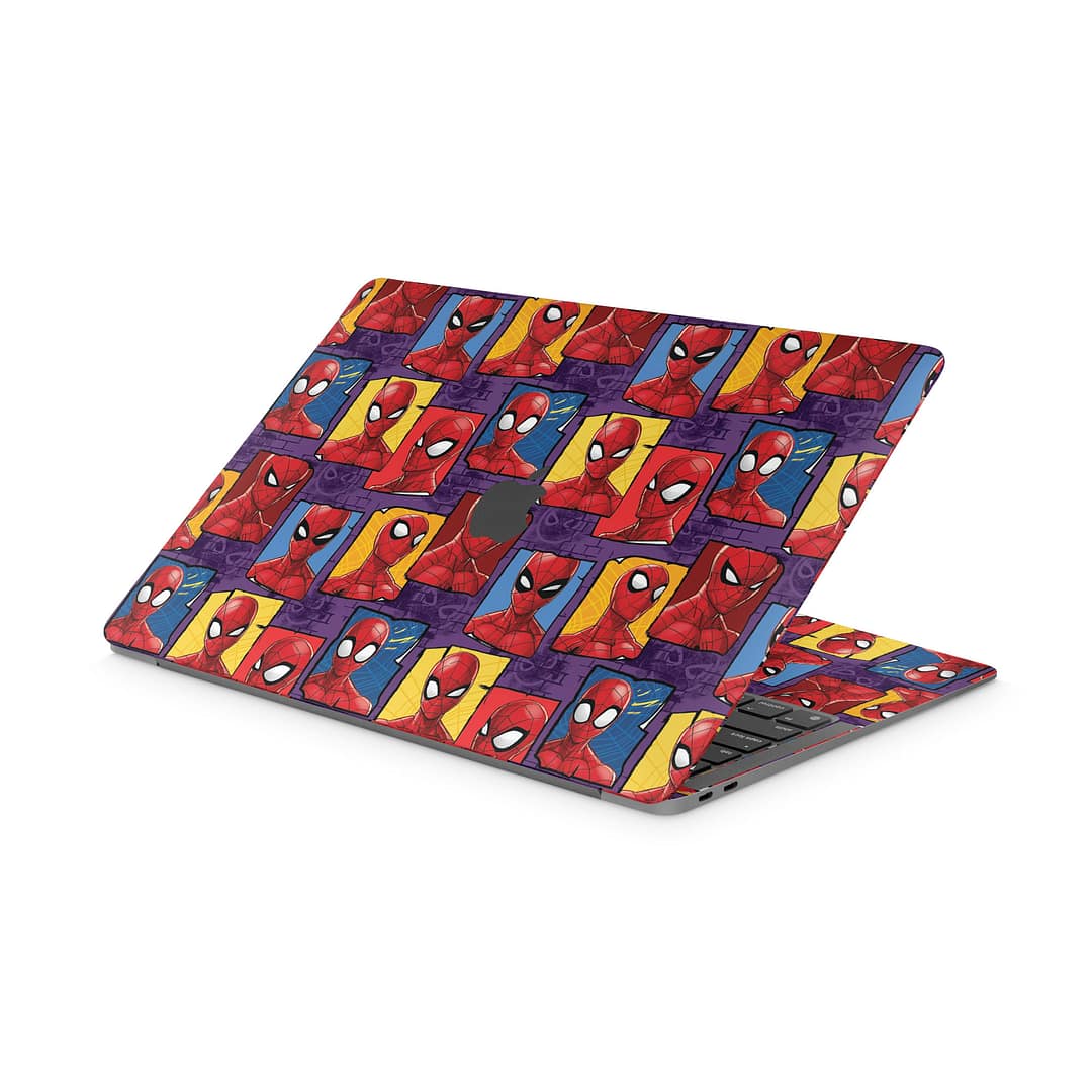 Macbook air 13'' (m1,2020) spidey's world skin | wrapitskin
