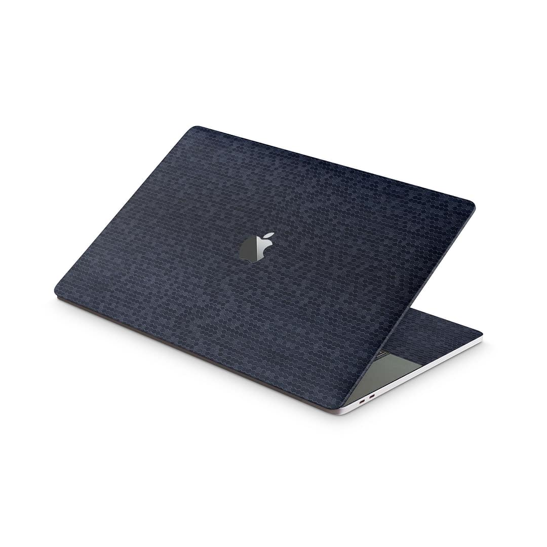 Macbook pro 15'' (2018-2019) honeycomb blue skin | wrapitskin