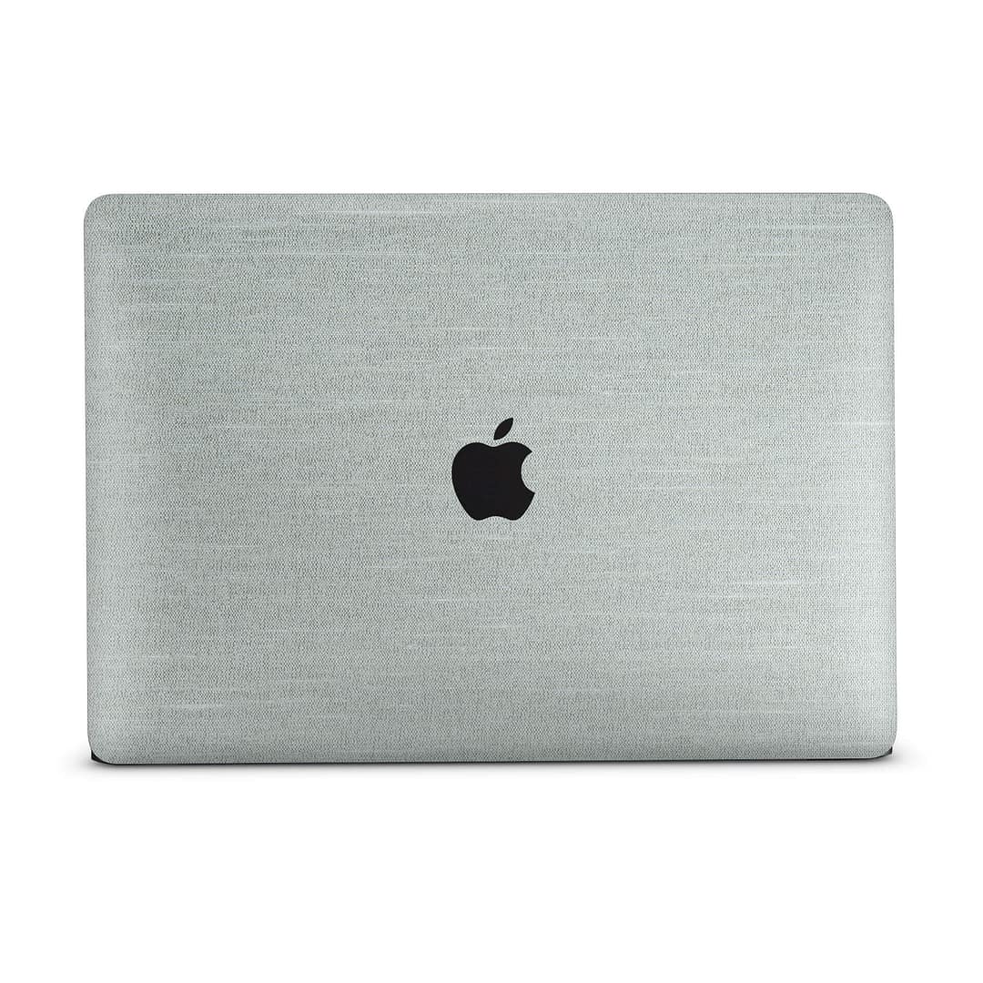 Macbook air 13'' (2018) linen cyan skin | wrapitskin