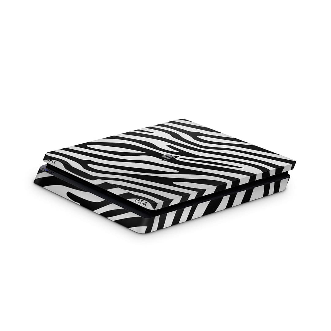 Playstation 4 slim black and white skin | wrapitskin