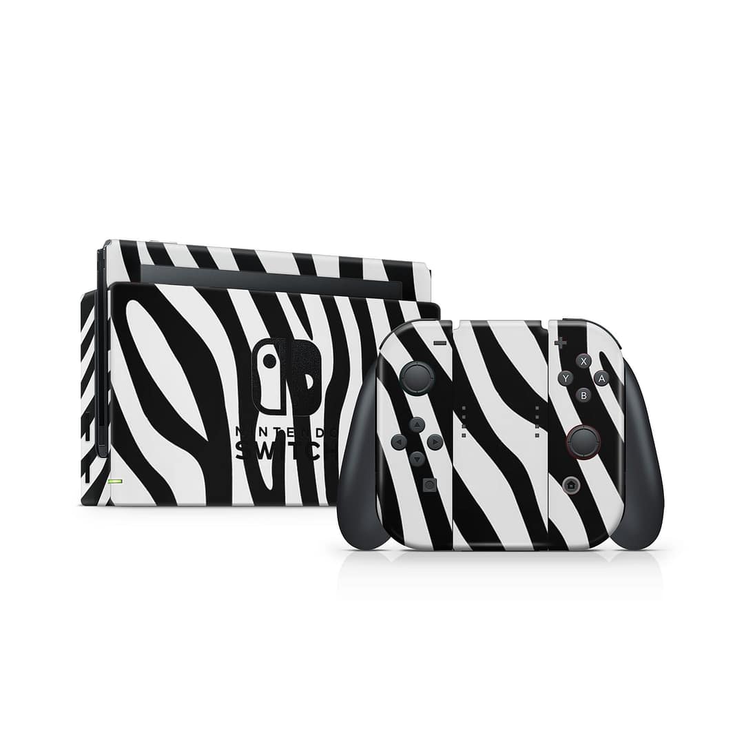 Nintendo switch black and white skin | wrapitskin