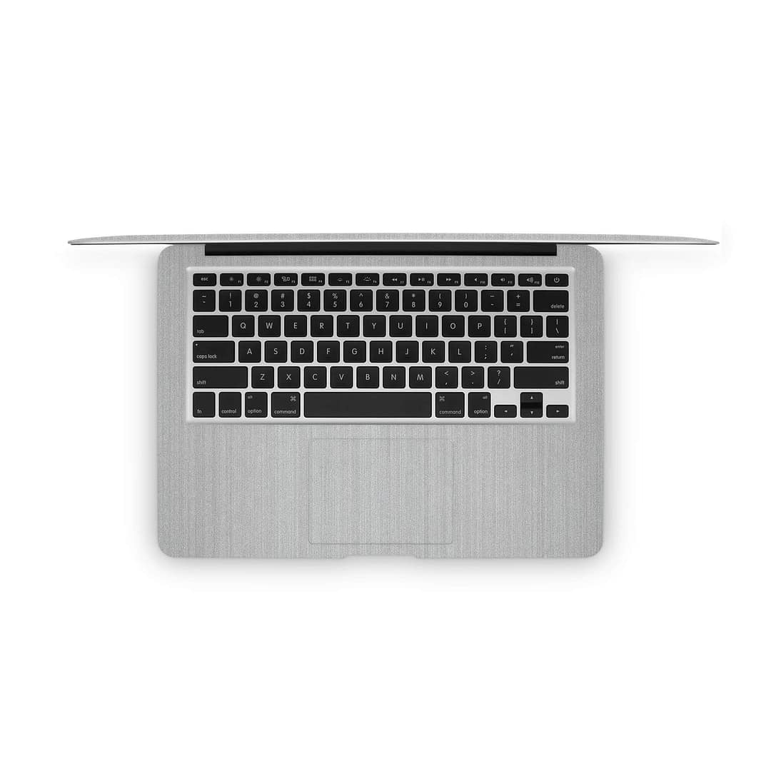 Macbook air 13'' (2010-2017) brushed metal steel skin | wrapitskin