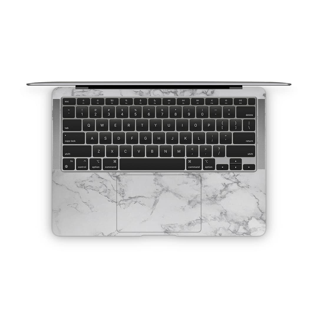 Macbook air 13'' (m1,2020) marble white skin | wrapitskin
