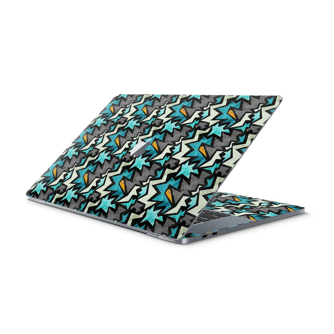 Macbook pro 16'' (touch bar,2019) graffiti harmony skin | wrapitskin
