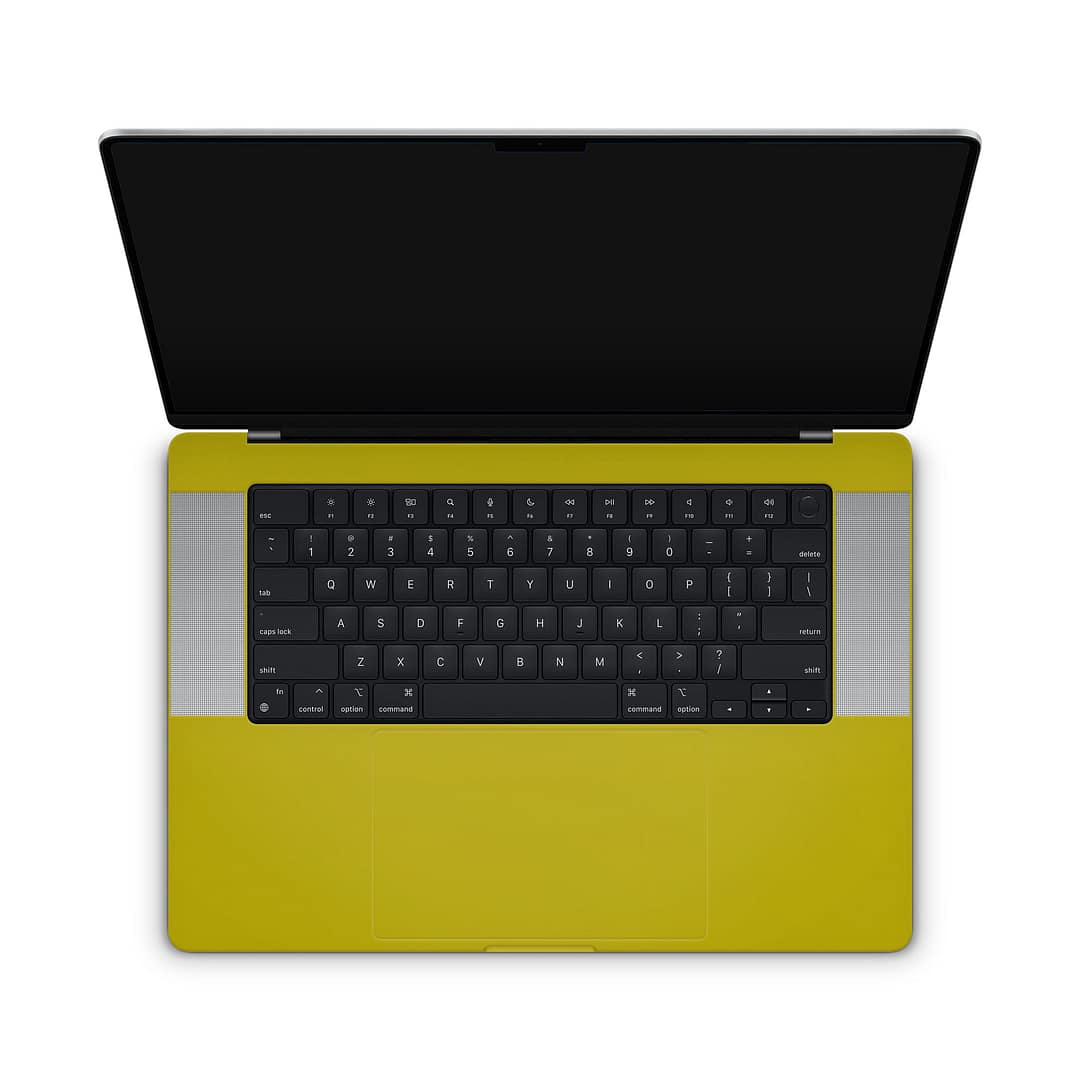 Macbook pro 16'' (m2,2023) bitter yellow skin | wrapitskin