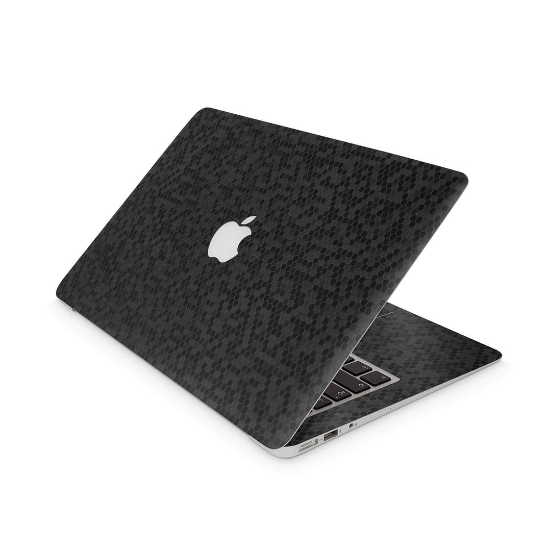 Macbook air 13'' (2010-2017) honeycomb black skin | wrapitskin