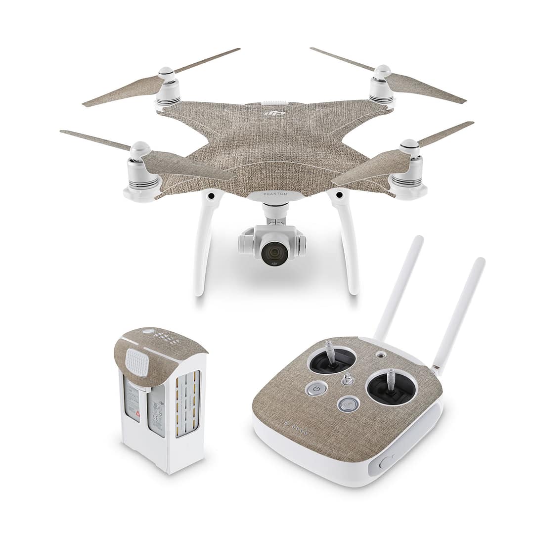 Dji phantom 4 denim tan skin | wrapitskin