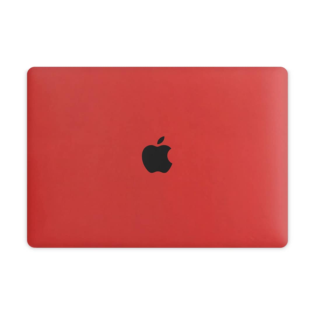 Macbook pro 13'' (touch bar,2018) matte red skin | wrapitskin