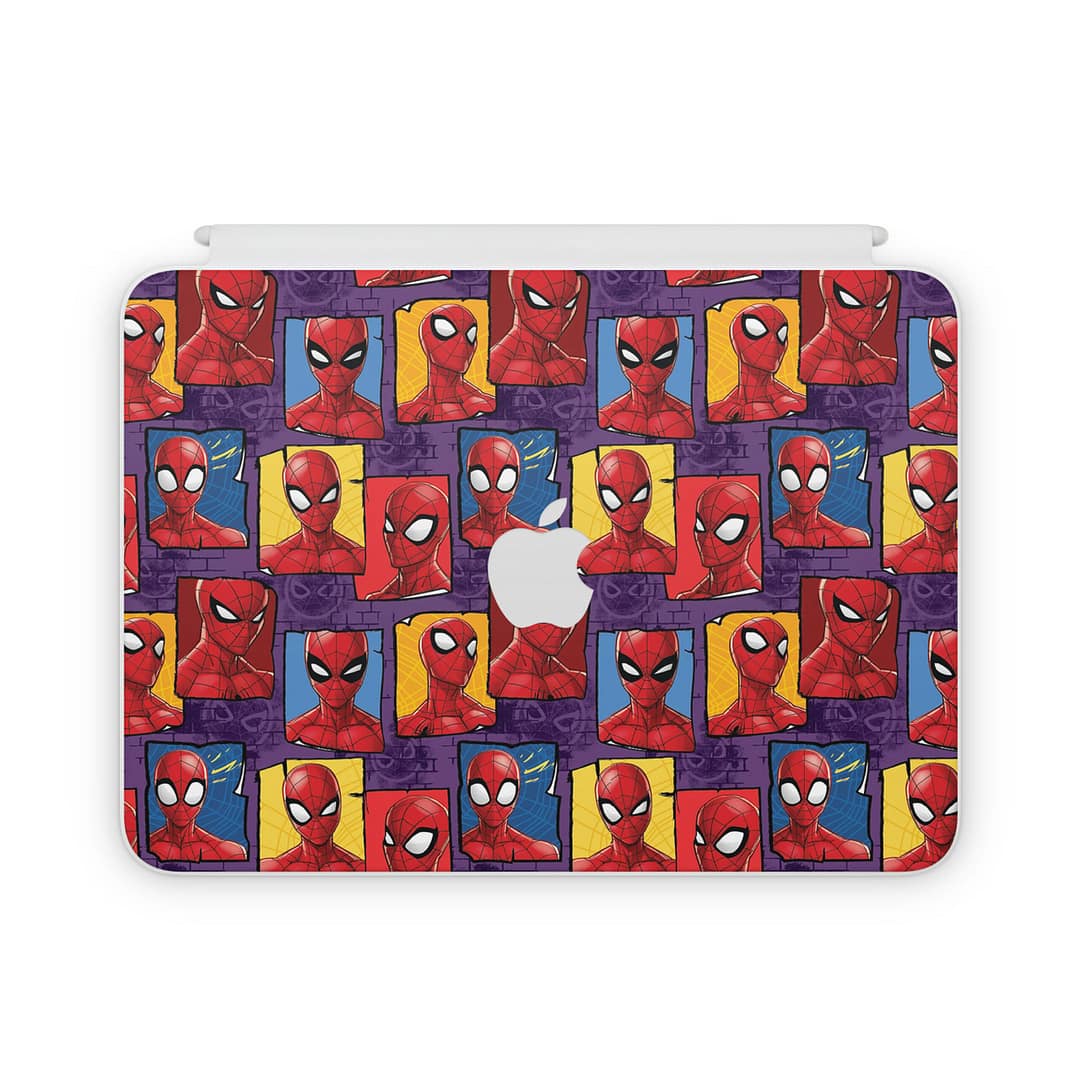 Magic keyboard ipad 10. 9'' gen 10 spidey's world skin | wrapitskin