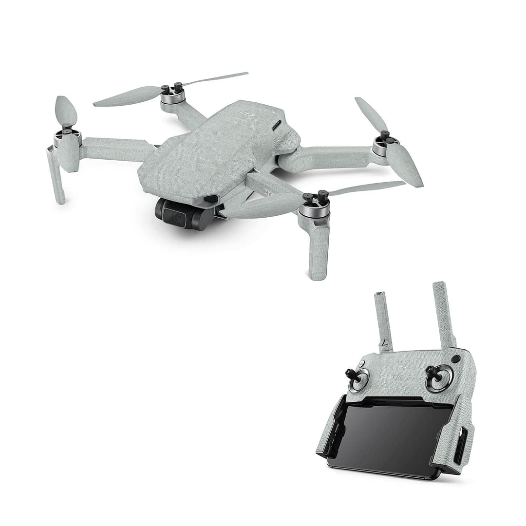 Dji mavic mini linen cyan skin | wrapitskin