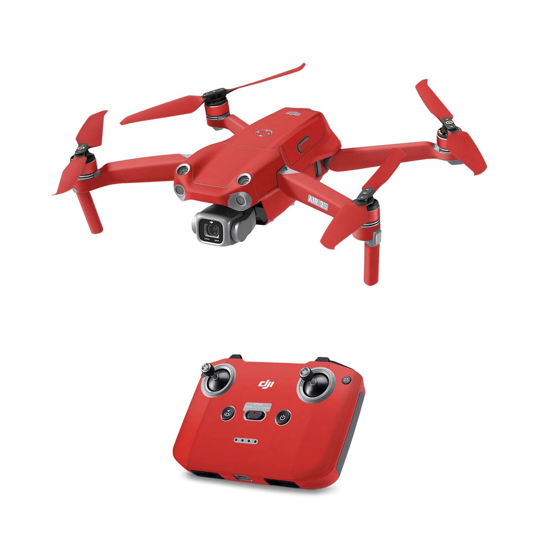 Dji mavic air 2s matte red skin | wrapitskin