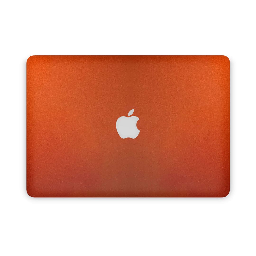 Macbook air 13'' (2010-2017) glossy fiery orange skin | wrapitskin