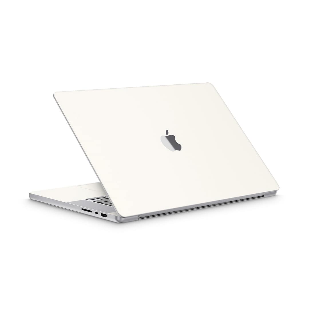 Macbook pro 16'' (m1,2021) pearl white skin | wrapitskin