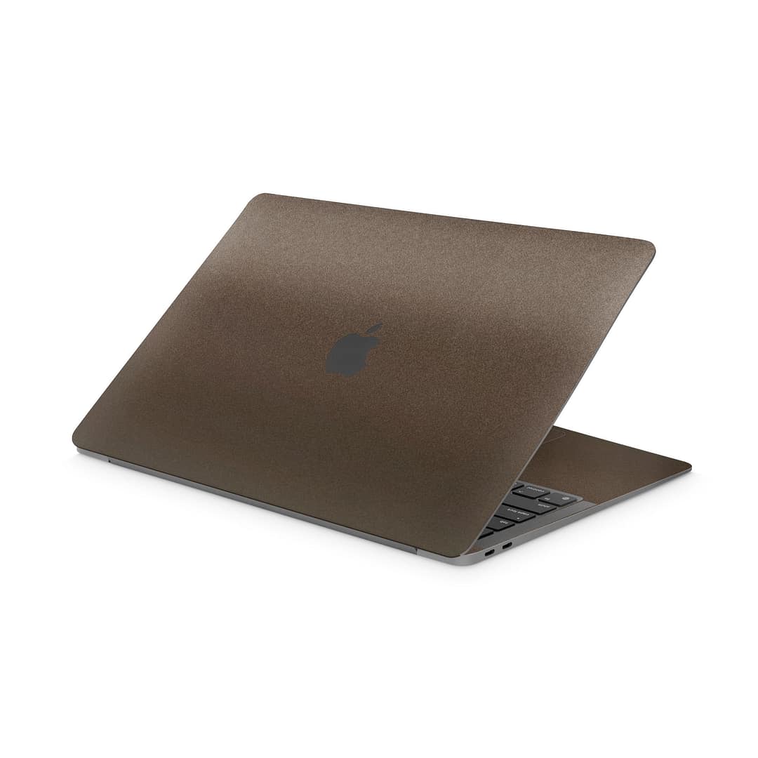 Macbook air 13'' (m1,2020) matte brown metallic skin | wrapitskin