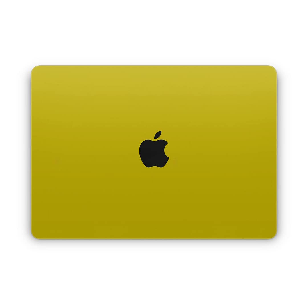 Macbook air 13. 6'' m2 2022 bitter yellow skin | wrapitskin