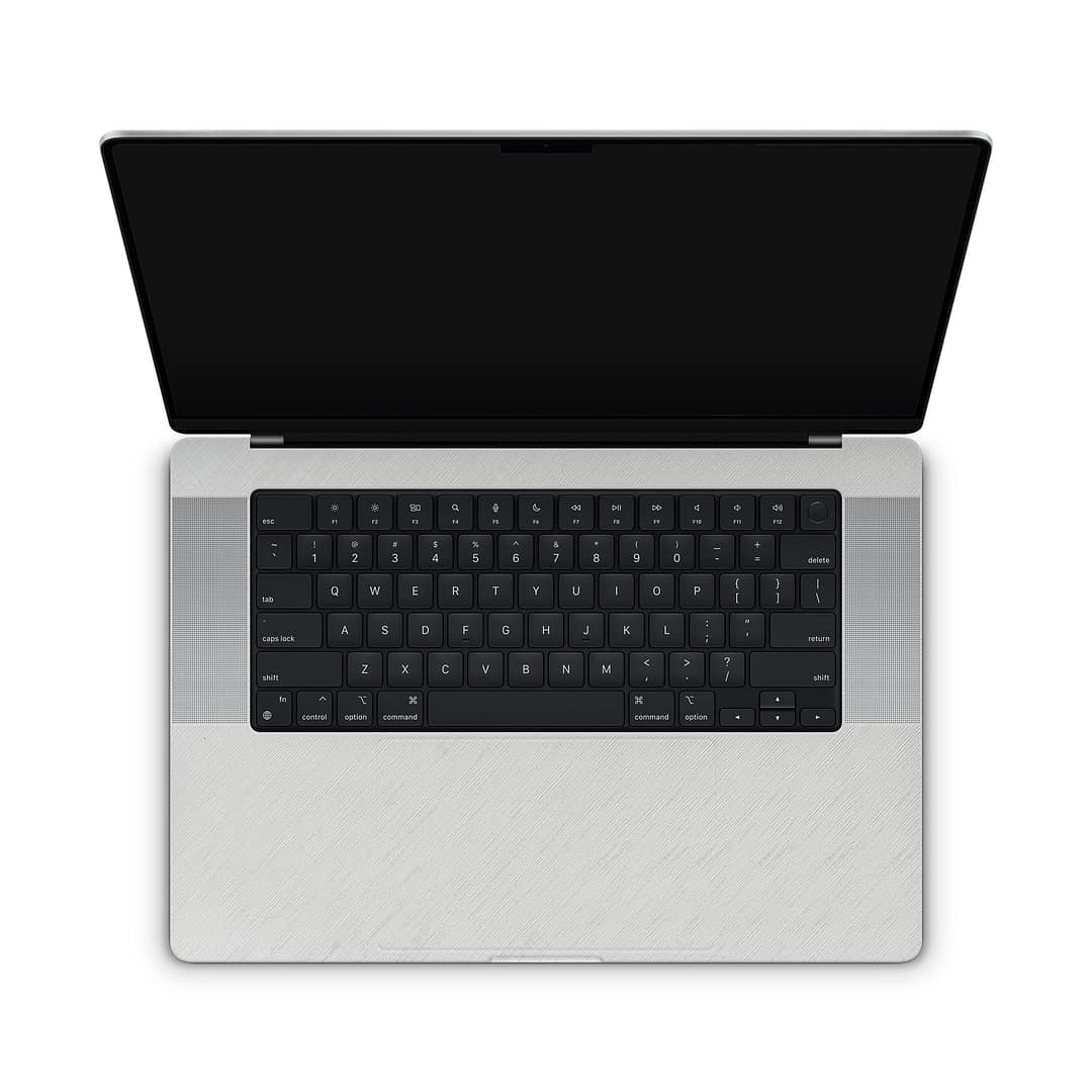 Macbook pro 16'' (m2,2023) cross metal white skin | wrapitskin