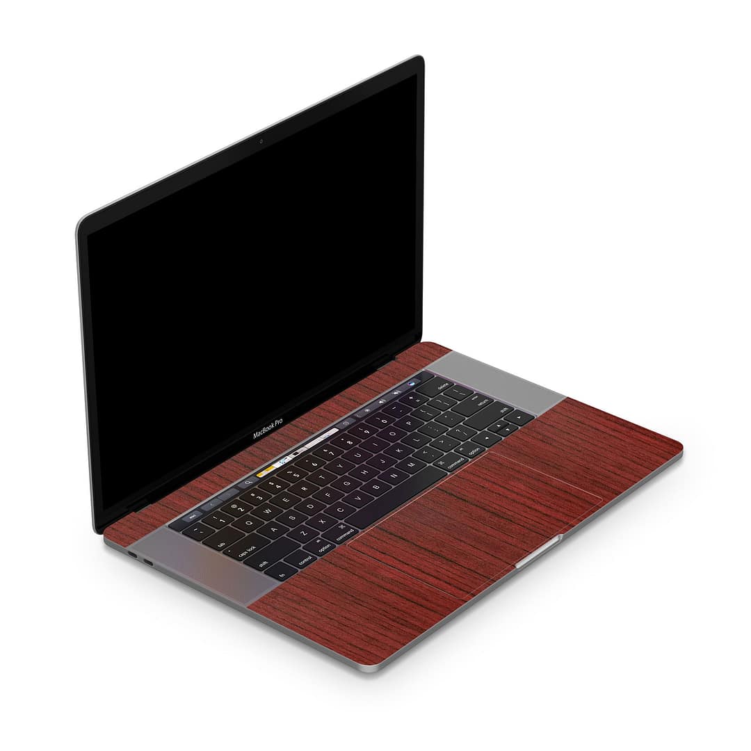Macbook pro 15'' (2017) padauk wood skin | wrapitskin