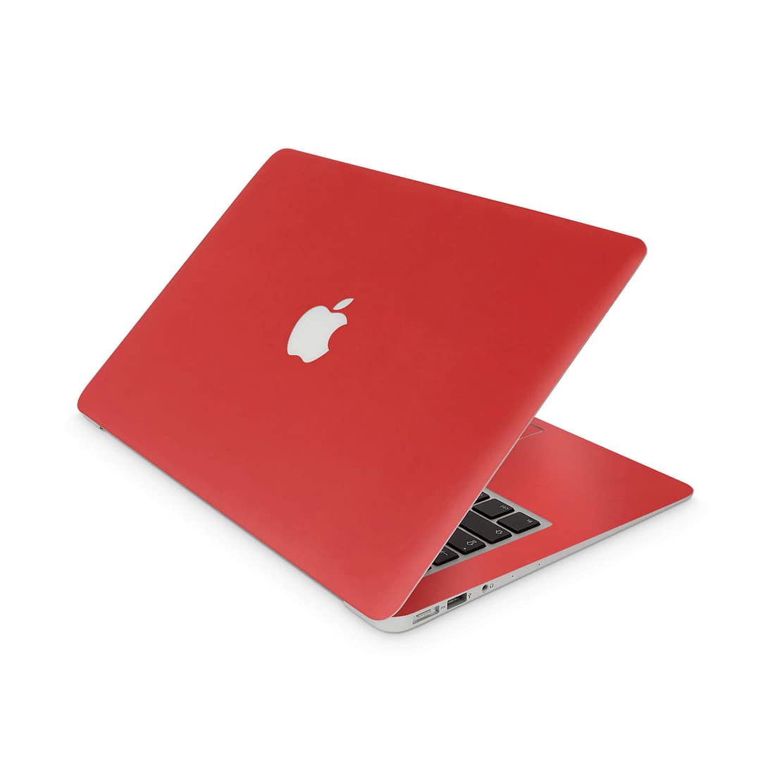 Macbook air 13'' (2010-2017) matte red skin | wrapitskin