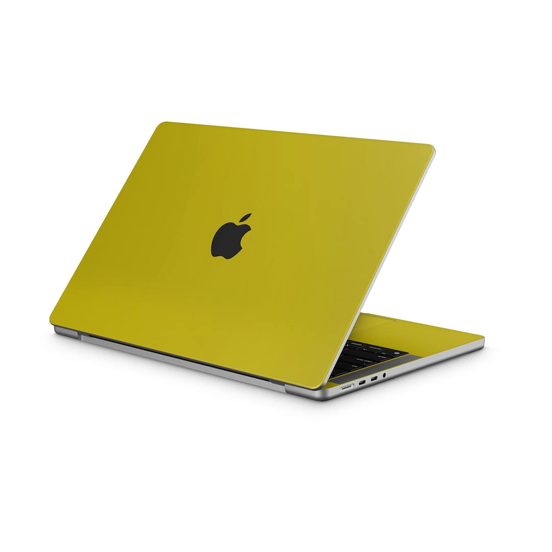 Macbook pro 14'' (2021) bitter yellow skin | wrapitskin