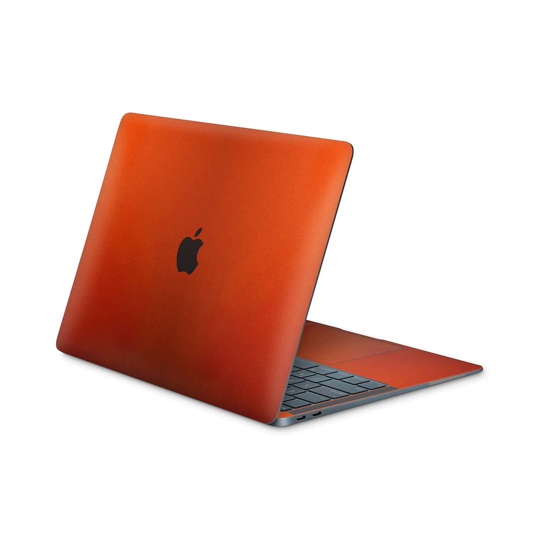 Macbook air 13'' (2018) glossy fiery orange skin | wrapitskin