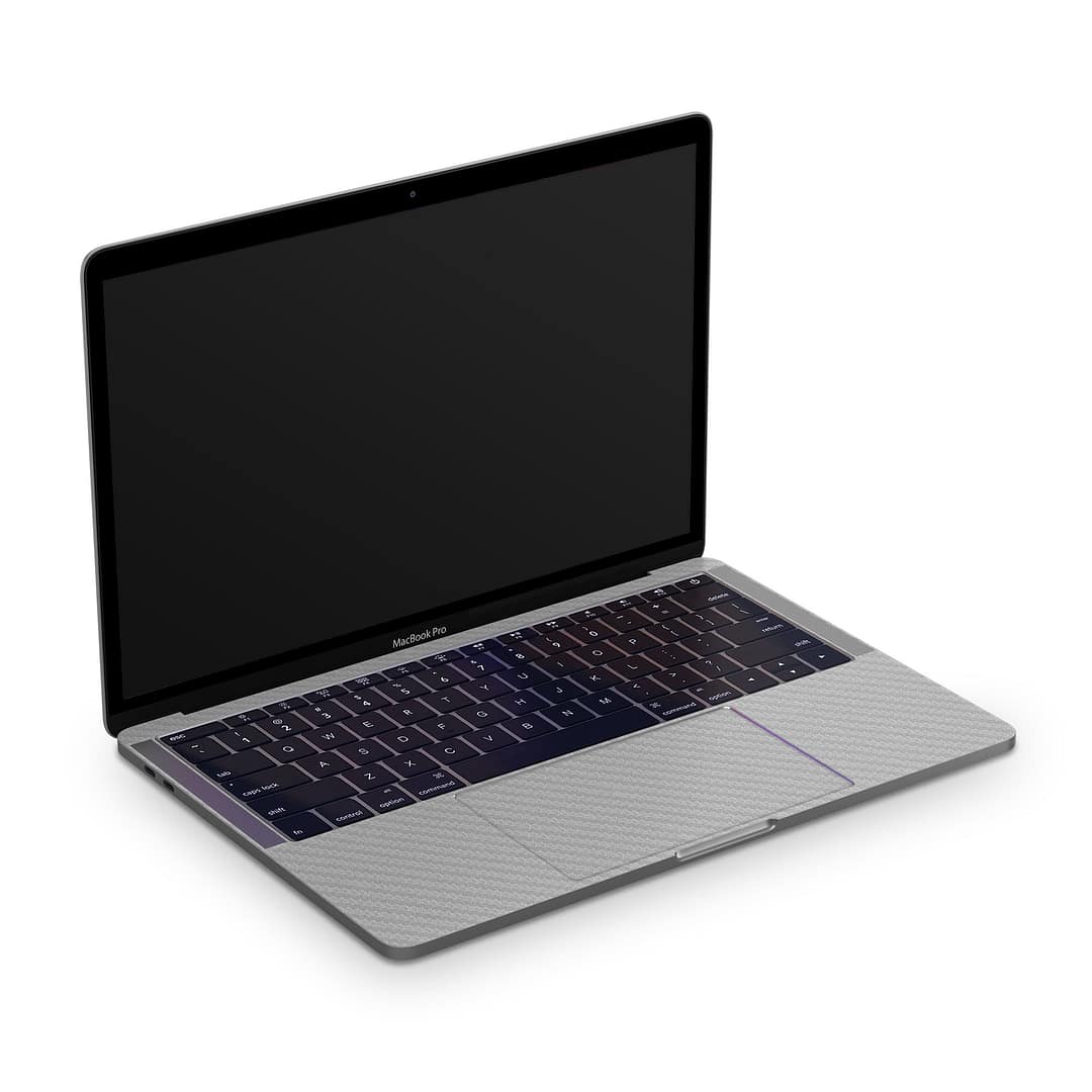 Macbook pro 13'' (2016-2018) carbon fiber gray skin | wrapitskin