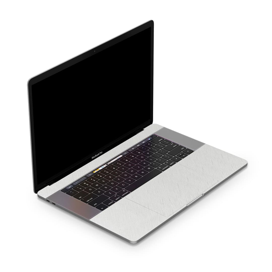 Macbook pro 15'' (2017) cross metal white skin | wrapitskin