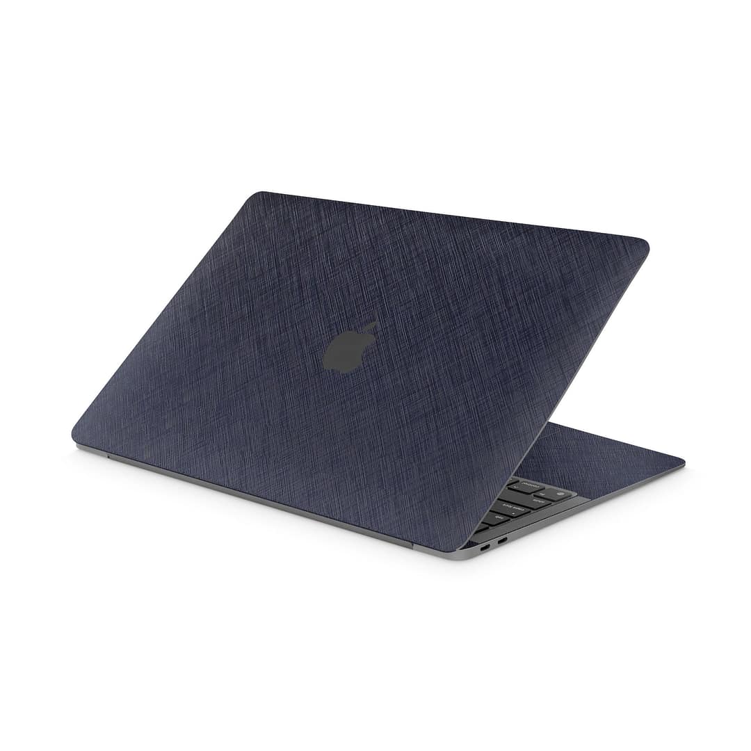 Macbook air 13'' (m1,2020) cross metal blue skin | wrapitskin