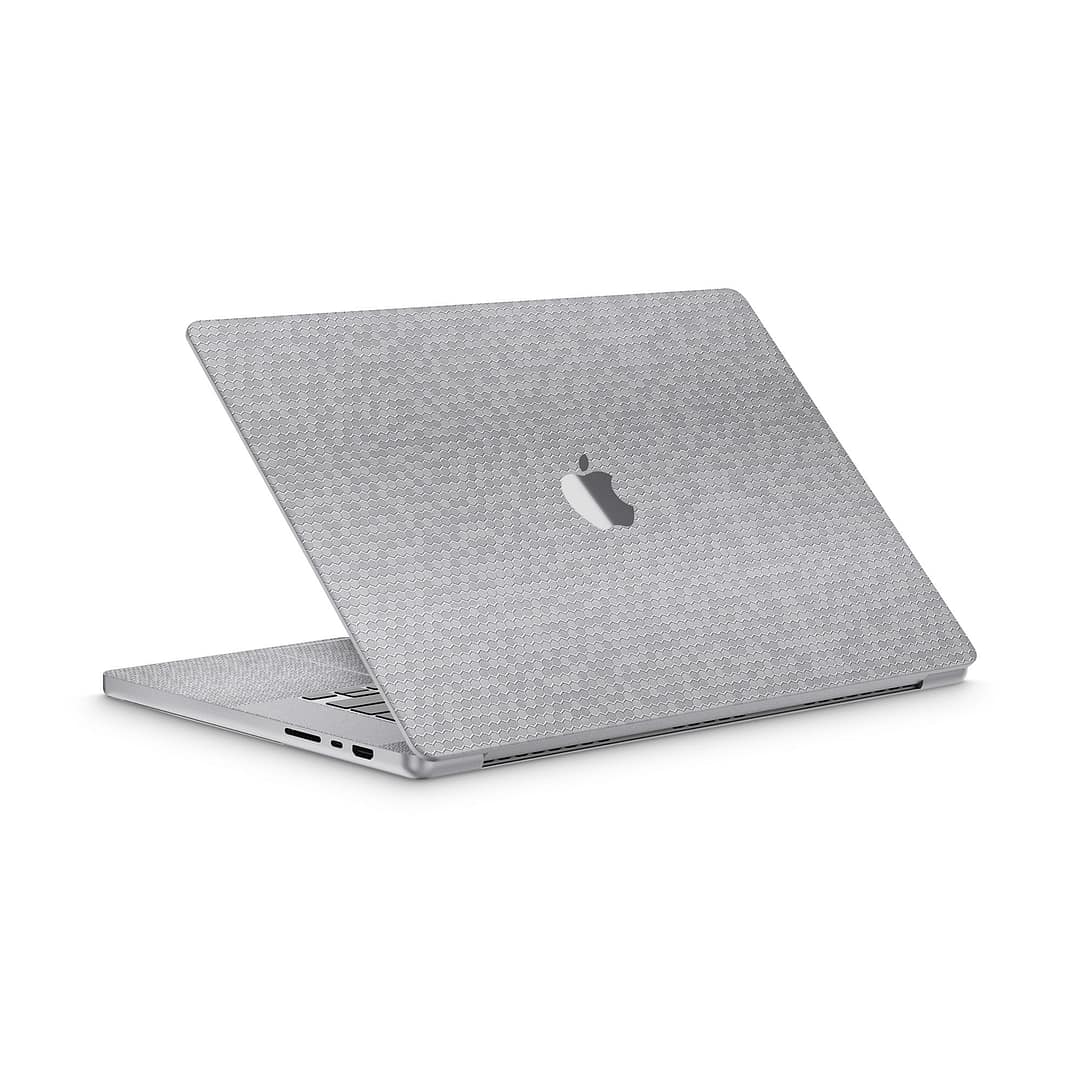 Macbook pro 16'' (m2,2023) honeycomb silver skin | wrapitskin