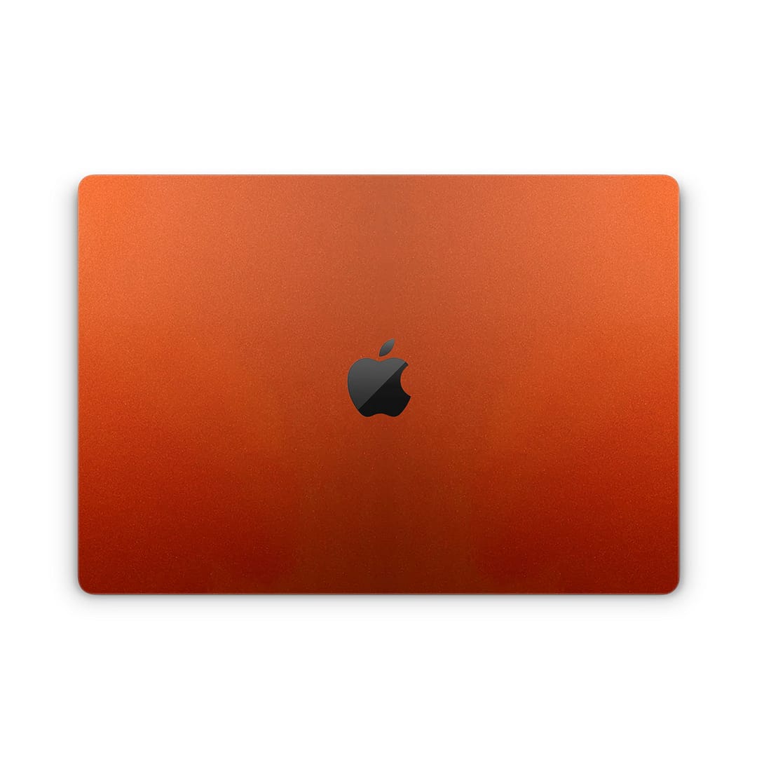Macbook pro 16'' (m1,2021) glossy fiery orange skin | wrapitskin