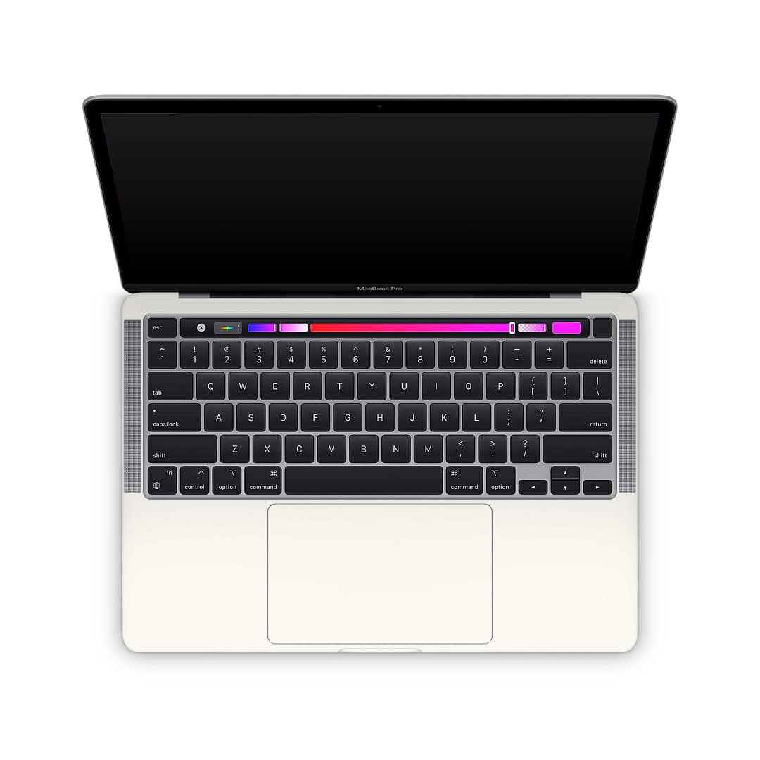 Macbook pro 13'' (m1 2020) pearl white skin | wrapitskin