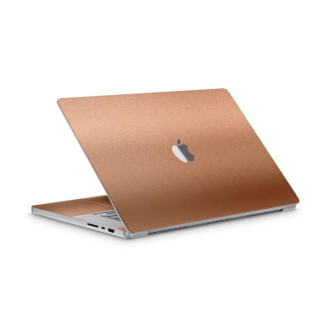 Macbook pro 16'' (m1,2021) matte copper metallic skin | wrapitskin