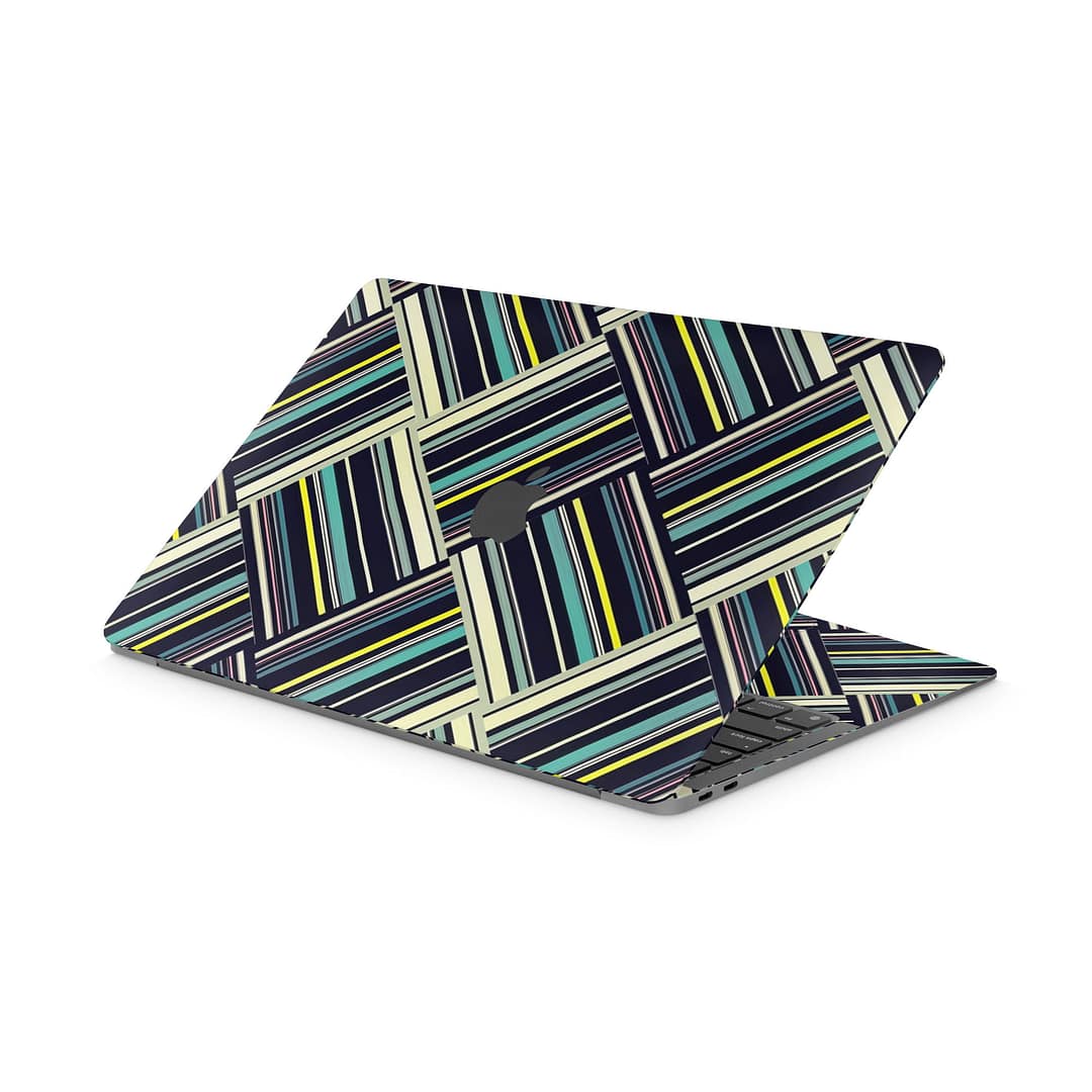 Macbook air 13'' (m1,2020) striped abstract skin | wrapitskin