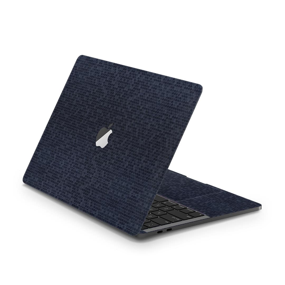 Macbook pro 13'' (touch bar,2018) honeycomb blue skin | wrapitskin