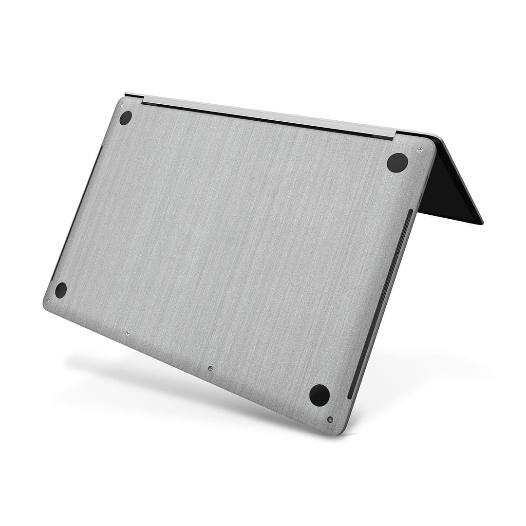 Macbook pro 15'' (2018-2019) brushed metal steel skin | wrapitskin