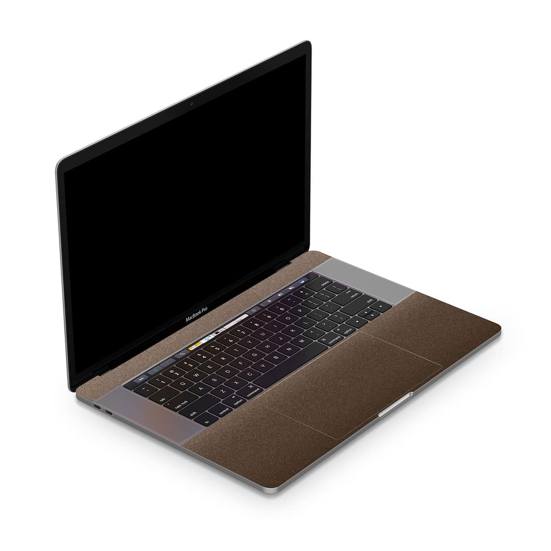 Macbook pro 15'' (2017) matte brown metallic skin | wrapitskin