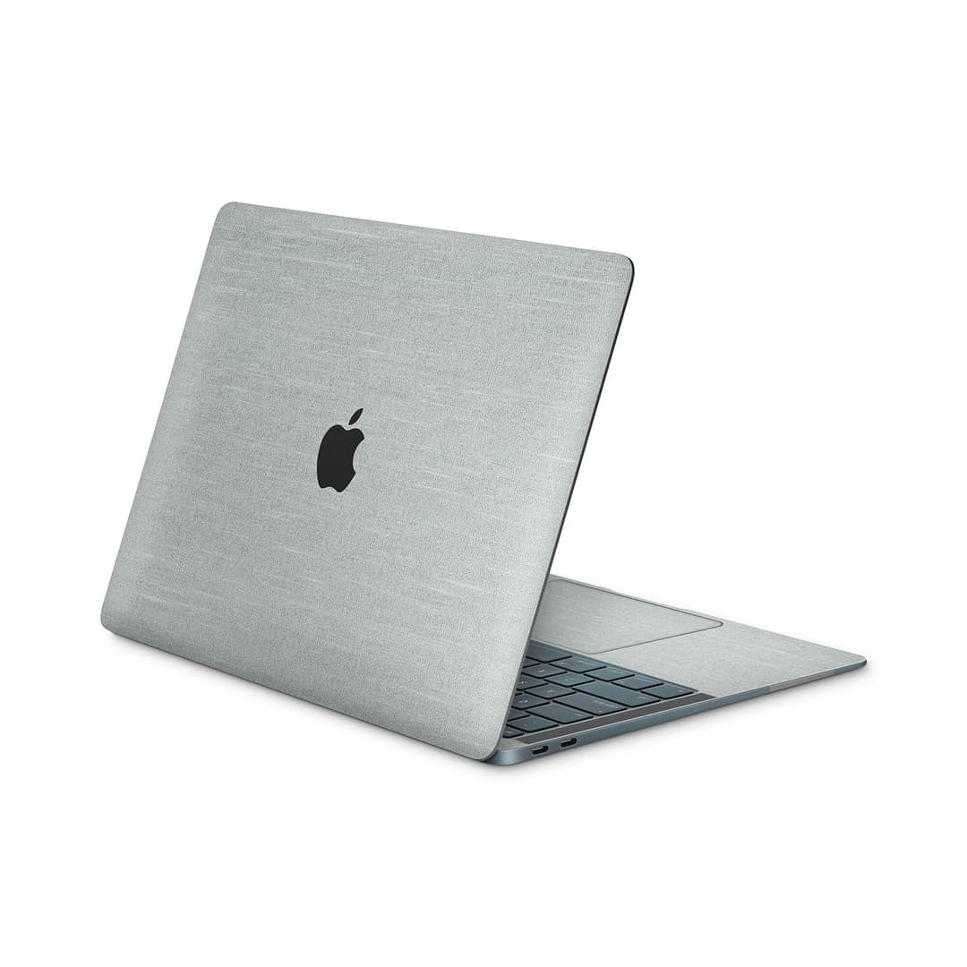 Macbook air 13'' (2018) linen cyan skin | wrapitskin