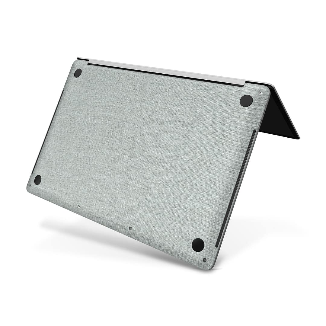 Macbook pro 15'' (2018-2019) linen cyan skin | wrapitskin
