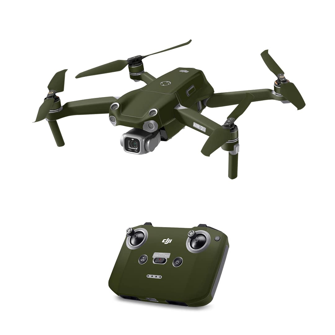 Dji mavic air 2s matte military green skin | wrapitskin