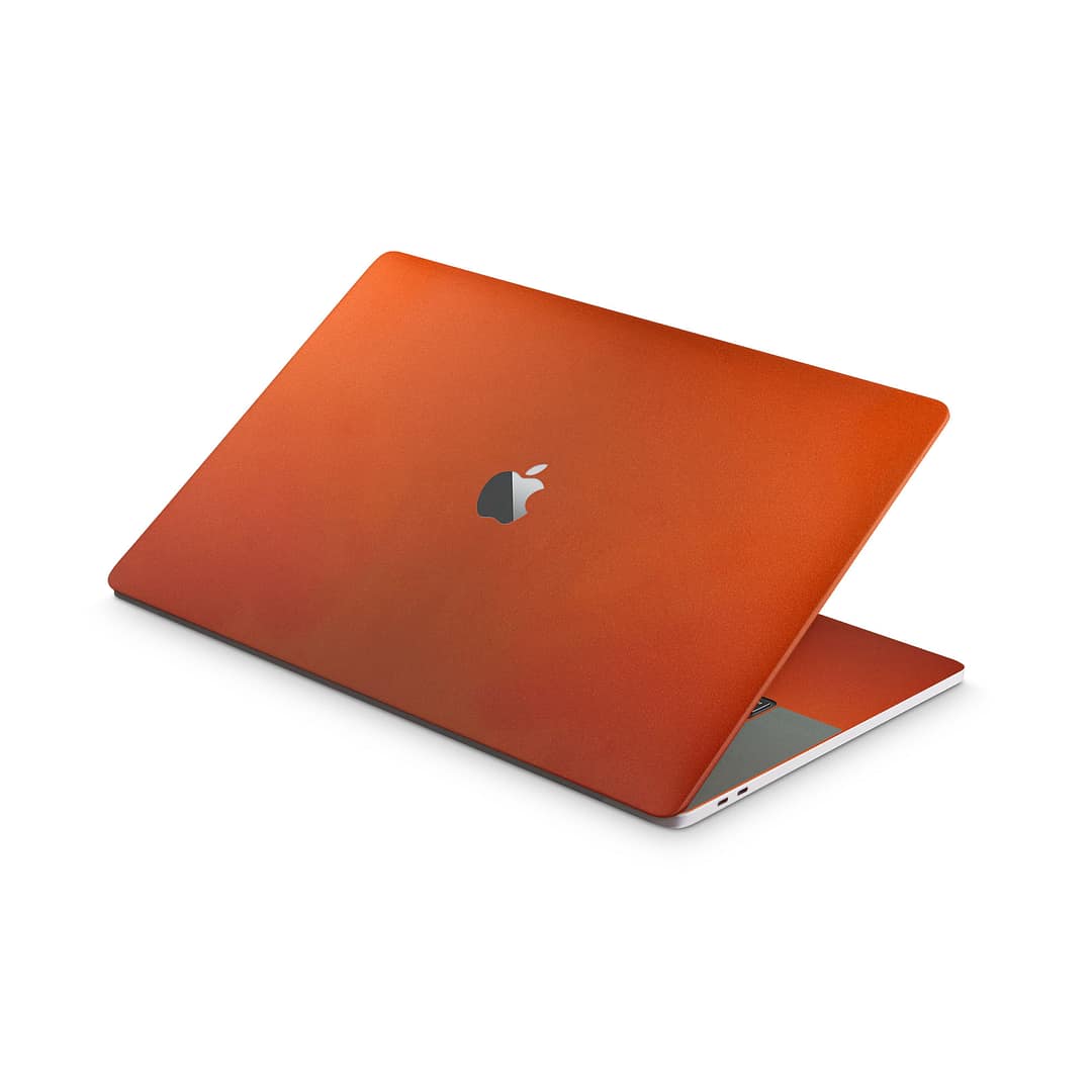 Macbook pro 15'' (2018-2019) glossy fiery orange skin | wrapitskin